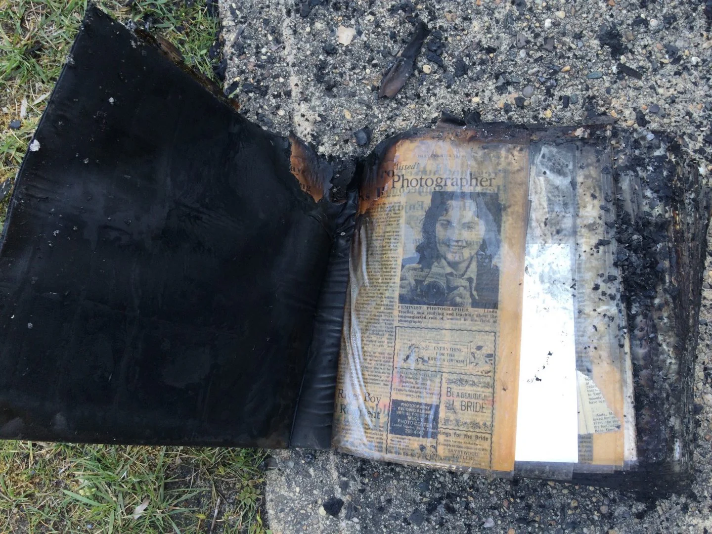 Linda Troeller, photographer after college, burned biography of her newspaper clips