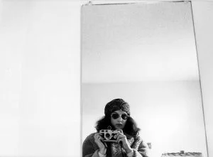 Self-Portrait, Dorm, Syracuse University, 1973