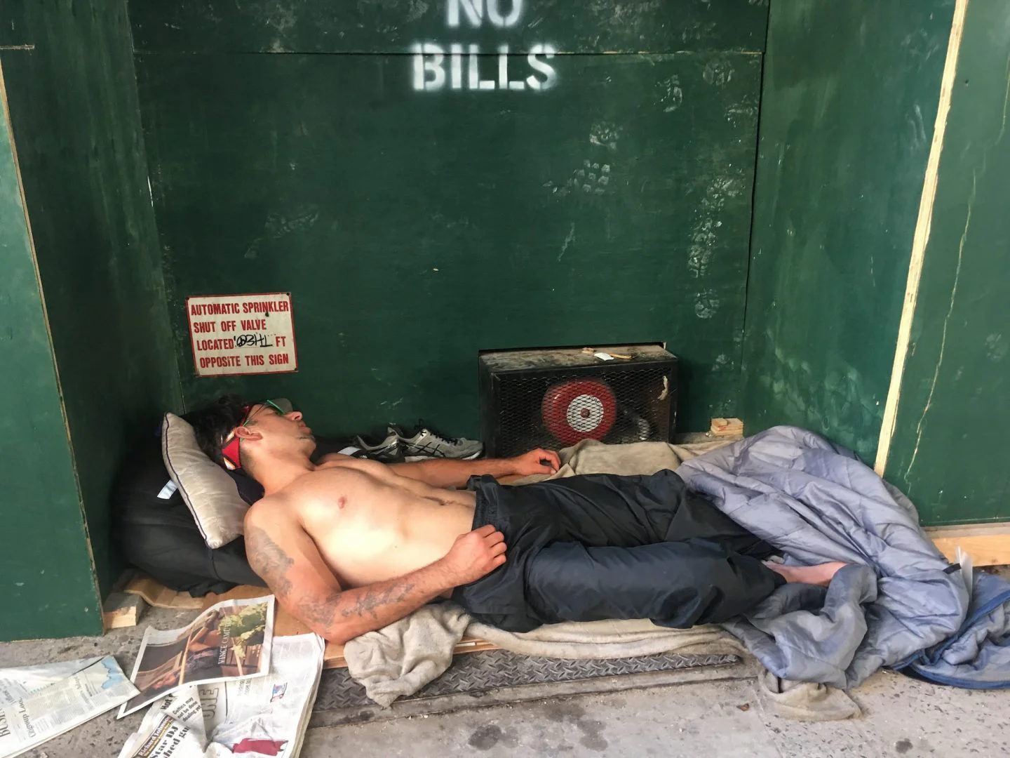 Homeless. NYC, Linda Troeller