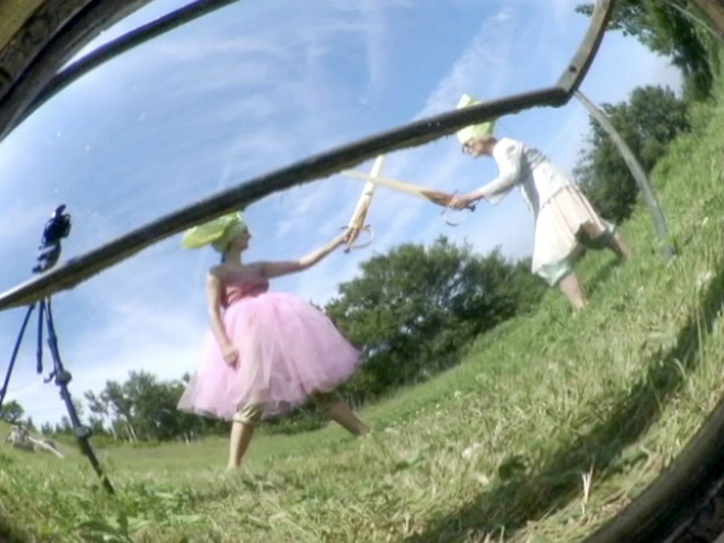 Joan Jonas, Mirror Improvisation, 2004, Video, Courtesy of the artist and Amanda Wilkinson Gallery, London