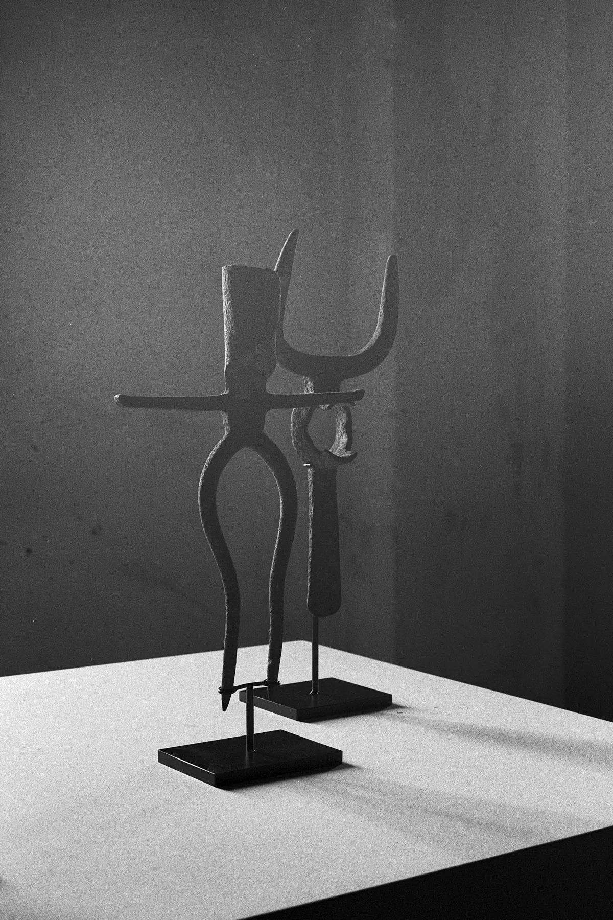 © Photograph by Marco Maria Zanin. 'Figure Femminile e Maschile' (2018) from Ritualia series. Silver gelatin print