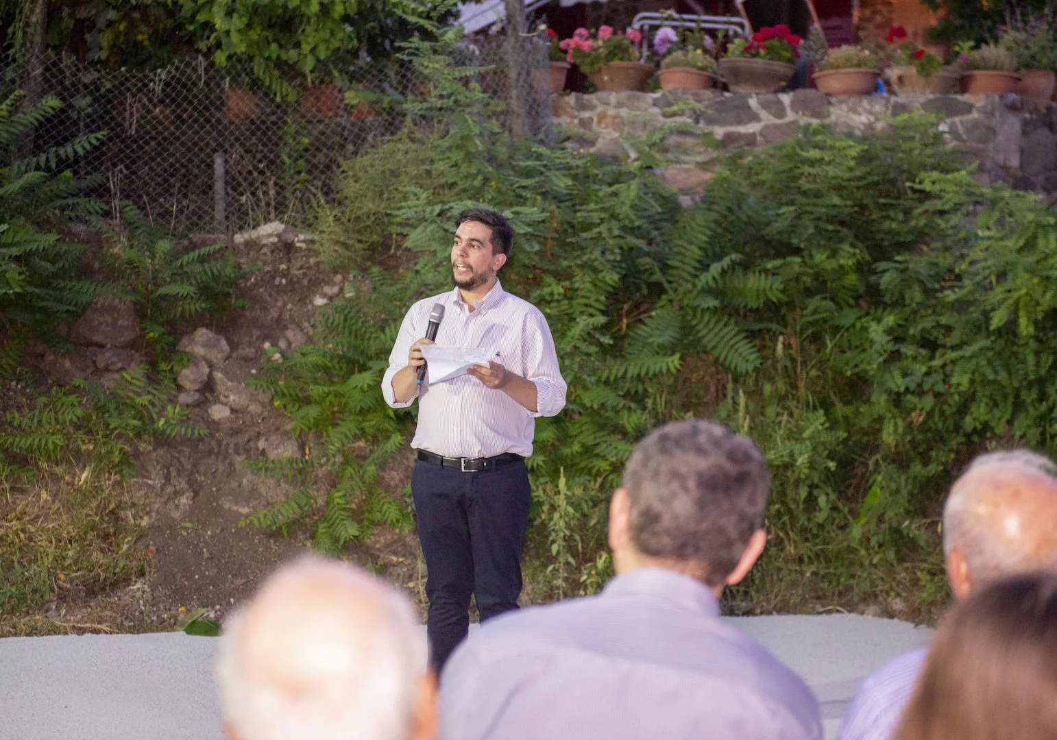 Nicolas Vamvouklis, founder of K-Gold Temporary Gallery