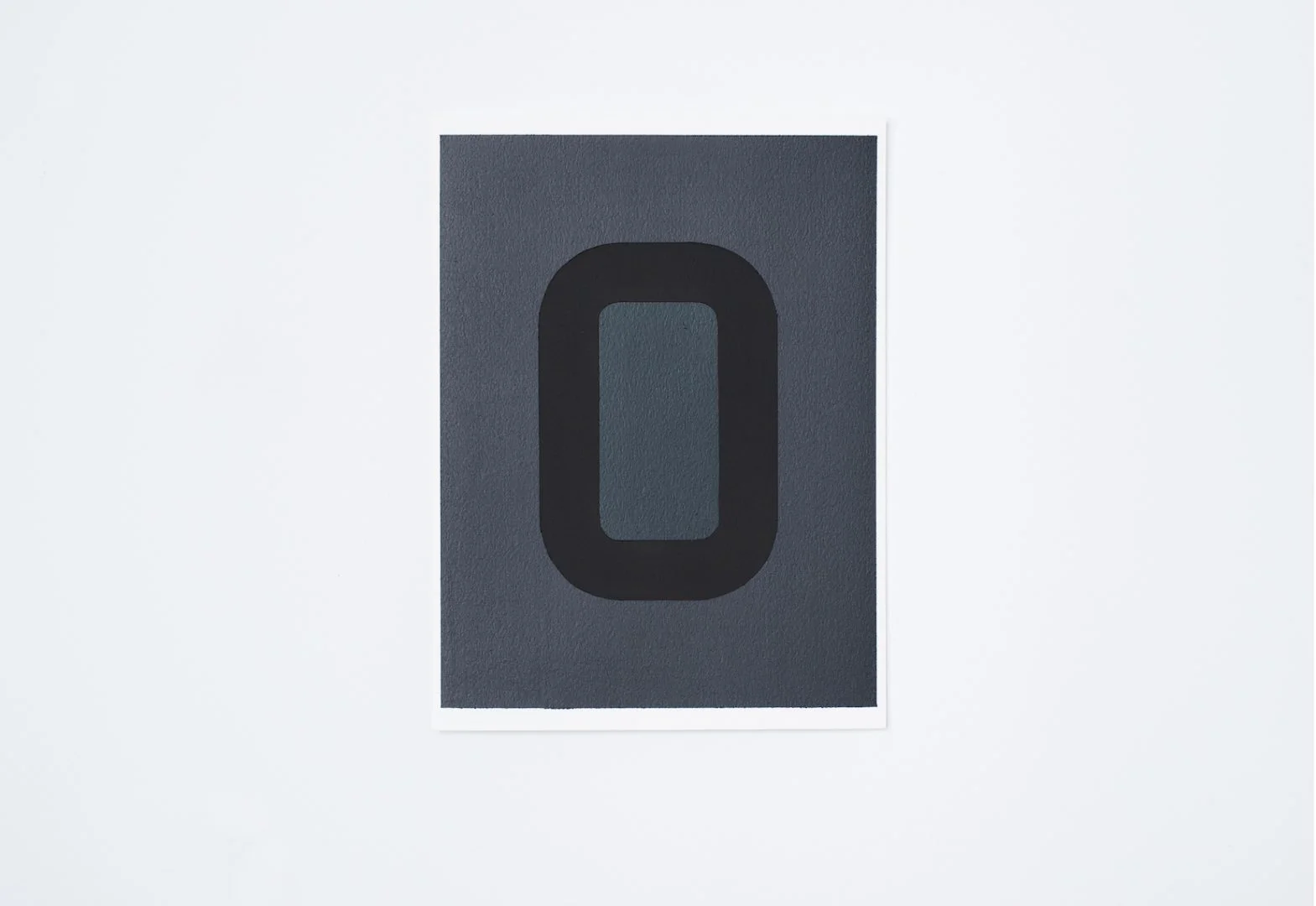 Irina Ojovan, Island N222 2019 oil on Arches paper 31x23 cm