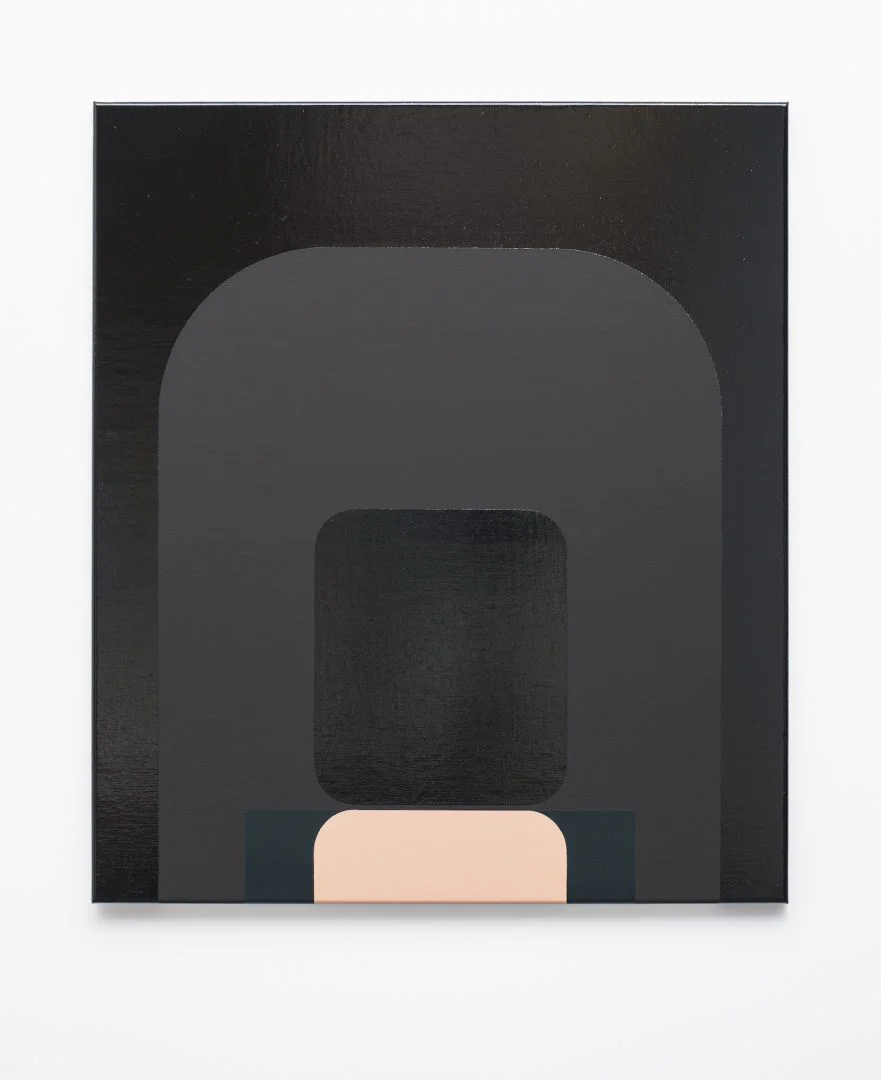 Irina Ojovan, Sarmizegetusa N 60 2019 oil and lacquer on canvas 82x71 cm