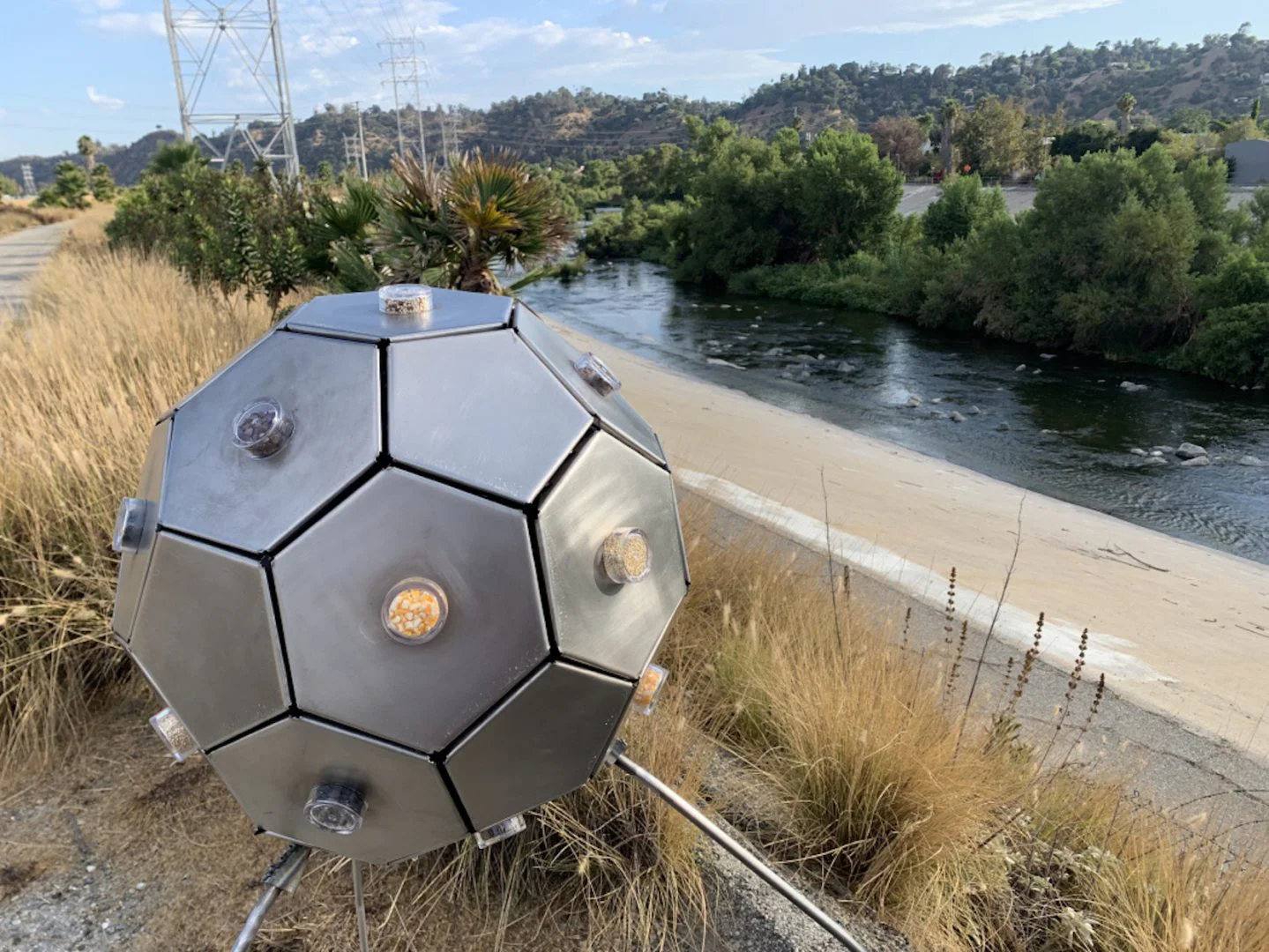 Beatriz Cortez, Generosity I, 2019. Steel, acrylic and plastic containers, zip ties, and corn, amaranth, quinoa, sorghum, and black bean seeds, 160 x 91 x 91 cm. Courtesy: the artist and Commonwealth and Council, Los AngelesDuring a special event at the Arto LIFEWTR lounge at Frieze London, Cortez announced her excitement at having ‘the opportunity to make this sculpture and place it in such a visible space in New York City.’  Through their encounter with the work, she said, she hoped passerbys to ‘imagine migration and movement in planetary ways, through processes that have taken millions of years and that continue into the future.’ Born in El Salvador and based in Los Angeles, Cortez is represented by Commonwealth & Council gallery.Beatriz Cortez at her exhibition ‘Trinidad: Joy Station’ at the Craft Contemporary Museum, Los Angeles. Courtesy:the artist and Commonwealth and Council, Los Angeles. Photo: Los Angeles Times / Carolyn Cole.
Beatriz Cortez at her exhibition ‘Trinidad: Joy Station’ at the Craft Contemporary Museum, Los Angeles. Courtesy:the artist and Commonwealth and Council, Los Angeles. Photo: Los Angeles Times / Carolyn Cole.Reflecting on Frieze’s history in New York of commissioning ambitious artists projects, Frieze’s Artistic Director for the Americas and Asia Loring Randolph described Frieze Sculpture in New York as ‘another highly-visible platform for galleries to showcase the work of their artists’, adding she was ‘thrilled to add another award of this magnitude to our Frieze New York program through the support of Arto LIFEWTR.’The Frieze Arto LIFEWTR Sculpture Prize is made possible through the ongoing partnership between Frieze and Arto LIFEWTR, a premium water brand committed to advancing and supporting emerging artists on a global stage. The Prize underscores the shared commitment between Frieze and Arto LIFEWTR in providing support and visibility to emerging artists, promoting dialogue between artists of different generations, and making art accessible in the public realm.Beatriz Cortez, Tzolk'in, 2018. Steel, motor, battery, timer, solar panel, acrylic, and lacquer marker, 335 x 164 x 164 cm. Installation view at Socrates Sculpture Park, New York. Commissioned by Clockshop, Los Angeles. Courtesy: the artist and Commonweal
Beatriz Cortez, Tzolk'in, 2018. Steel, motor, battery, timer, solar panel, acrylic, and lacquer marker, 335 x 164 x 164 cm. Installation view at Socrates Sculpture Park, New York. Commissioned by Clockshop, Los Angeles. Courtesy: the artist and Commonwealth and Council, Los AngelesCortez’s proposal was selected from over 120 applications by artists from more than 30 countries, following an international open callm by a selection jury comprising chair Brooke Kamin Rapaport (Deputy Director and Martin Friedman Chief Curator, Madison Square Park) and guest judges Taylor Aldridge (curator, writer), Brett Littman (Director, Noguchi Museum and Sculpture Garden), Loring Randolph and Michaella Solar-March (Managing Director, Marketing and Experience, Rockefeller Center). Cortez will receive a generous budget to realize her artwork at Frieze New York 2020, with curatorial guidance from Kamin Rapaport.Arto LIFEWTR is a premium water brand dedicated to advancing emerging artists, providing the brand’s bottle as a canvas and serving as a platform for rising talent. The brand also provides a support program of exposure and advancement opportunities through collaborations with partners such as Frieze.Frieze Sculpture returns to Rockefeller Center in New York in April 2019.TWITTER
FACEBOOK
EMAIL TO
PINTEREST
Sponsored Content /
ARTO LIFEWTR BEATRIZ CORTEZ FRIEZE ARTO LIFEWTR SCULPTURE PRIZE COMMONWEALTH & COUNCIL FRIEZE SCULPTURE NEW YORK BRETT LITTMAN FRIEZE NEW YORK 2020
MORE LIKE THIS
Jaume Plensa, Frieze Sculpture at Rockefeller Center 2019
Frieze Sculpture Now Open at Rockefeller Center
Jaume Plensa, Behind the Walls, 2019, presented by Richard Gray Gallery and Galerie Lelong, Frieze Sculpture at Rockefeller Center, New York 2019
Listen: Brett Littman in conversation with Pedro Reyes and Meg Webster
Paulo Nazareth at Frieze Sculpture at Rockefeller Center, New York 2019. Courtesy: the artist and Mendes Wood DM. Photo: Timothy Schenck/Frieze.
Announcing the Frieze LIFEWTR Sculpture PrizeBrett Littman on The Shock of the 'News'Your Guide to the Best Shows at London Gallery-Share CondoPatrick Staff Proposes Drunkenness as a Queer Mode of Being‘Made in L.A. 2018’: Widely Inclusive and Brimming with Community Spirit, But Is It Too Earnest?
Sonia Leimer, Encounters, 2017, installation view. Courtesy: the artist and Commonwealth and Council; 