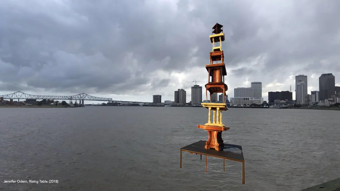 Jennifer Odem, Rising Table, 2018 Jennifer Odem, Rising Table, 2018
