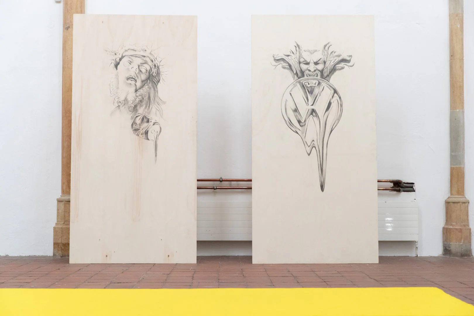 Filip Markiewicz | Celebration Factory, Ausstellungsansicht, Kunsthalle Osnabrück, 2019/20. Foto: Filip Markiewicz. Courtesy Filip Markiewicz / Kunsthalle Osnabrück
