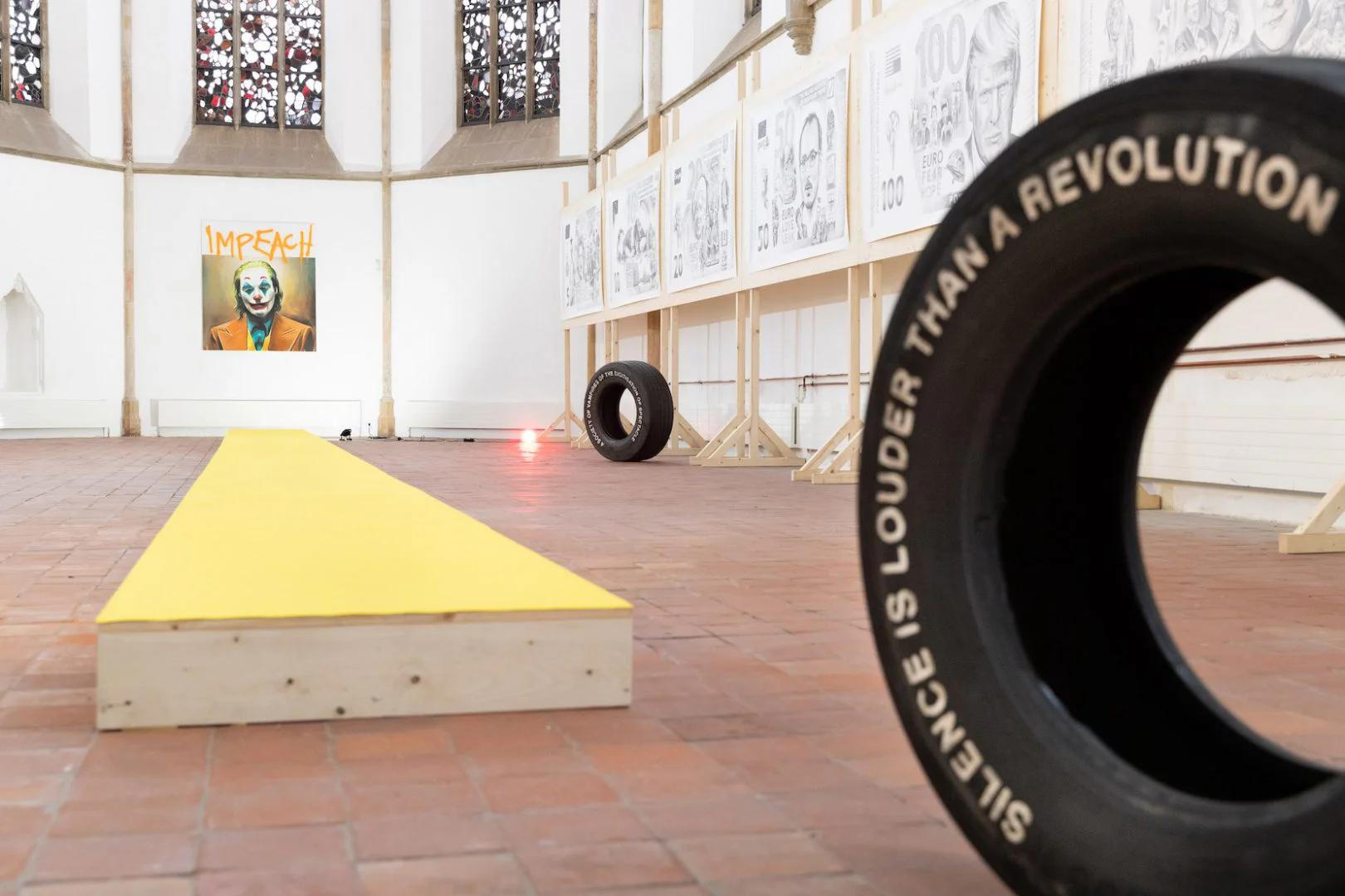 Filip Markiewicz | Celebration Factory, Ausstellungsansicht, Kunsthalle Osnabrück, 2019/20. Foto: Filip Markiewicz. Courtesy Filip Markiewicz / Kunsthalle Osnabrück