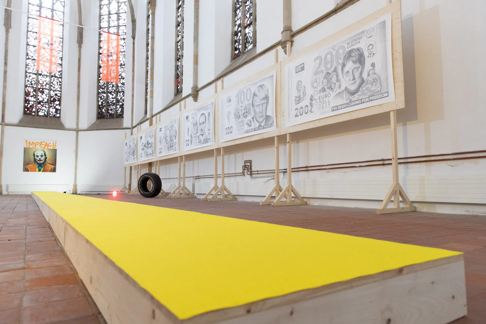 Filip Markiewicz | Celebration Factory, Ausstellungsansicht, Kunsthalle Osnabrück, 2019/20. Foto: Filip Markiewicz. Courtesy Filip Markiewicz / Kunsthalle Osnabrück
