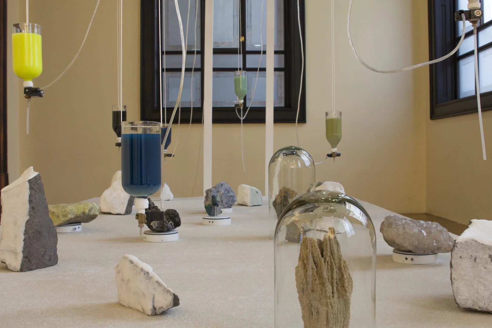 ANNA RÚN TRYGGVADÓTTIR 7 recious Precarious. Group show 2019: ‘Earth Body’ at Museo De Geologia UNAM , Mexico City. Photo Courtesy of the Artist