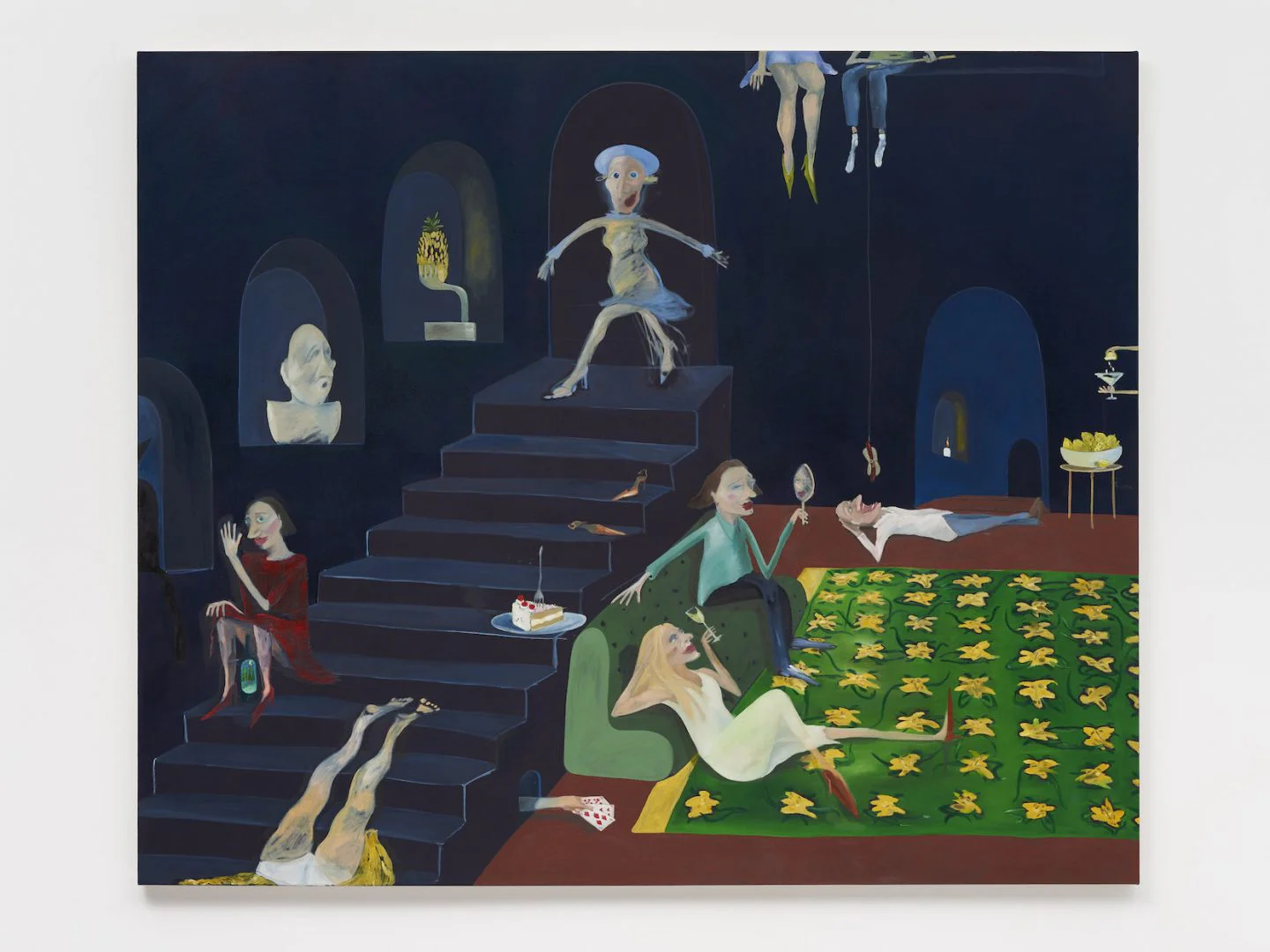 Mary Stephenson 12 Mary Stephenson, Hundreds and Thousands, 2019, Oil on canvas
