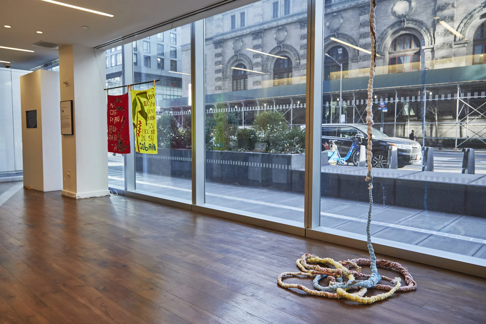 Igor Vidor, Against Again: Art under attack in Brazil , 2020, Installation view, Shiva Gallery, New York