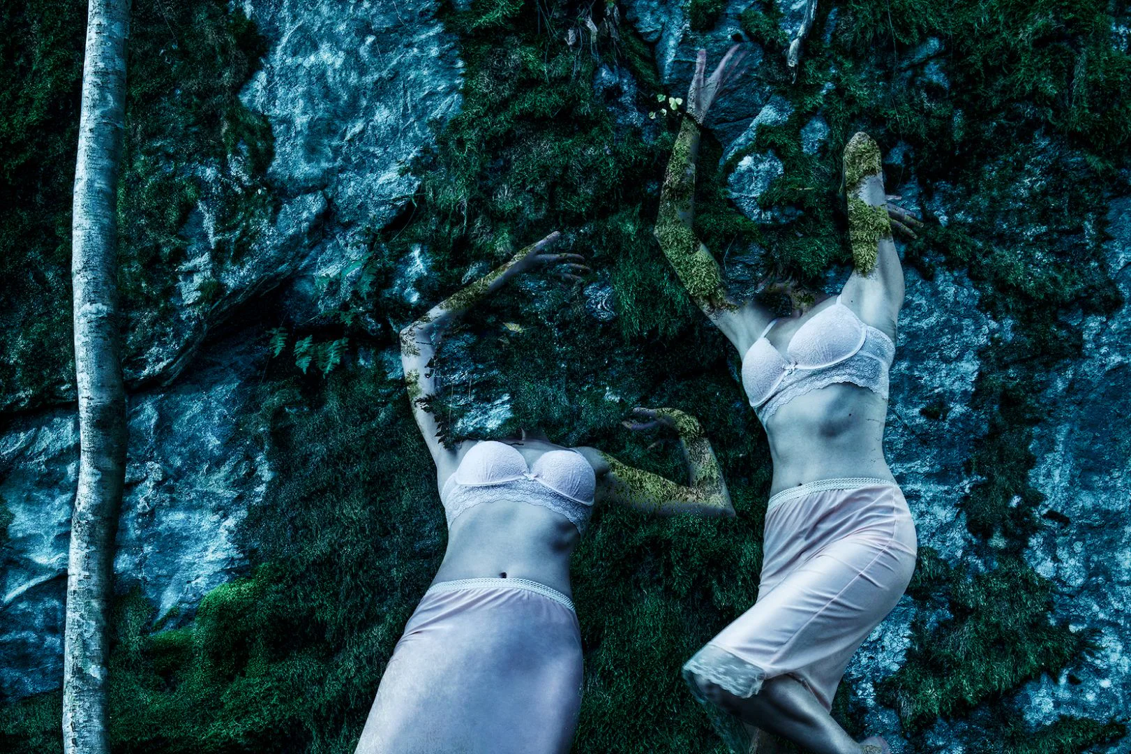 Natalie Field, Dancer in the Woods, 2016, Edition of 10, 841 x 594 mm, Ilford Textured Silk
