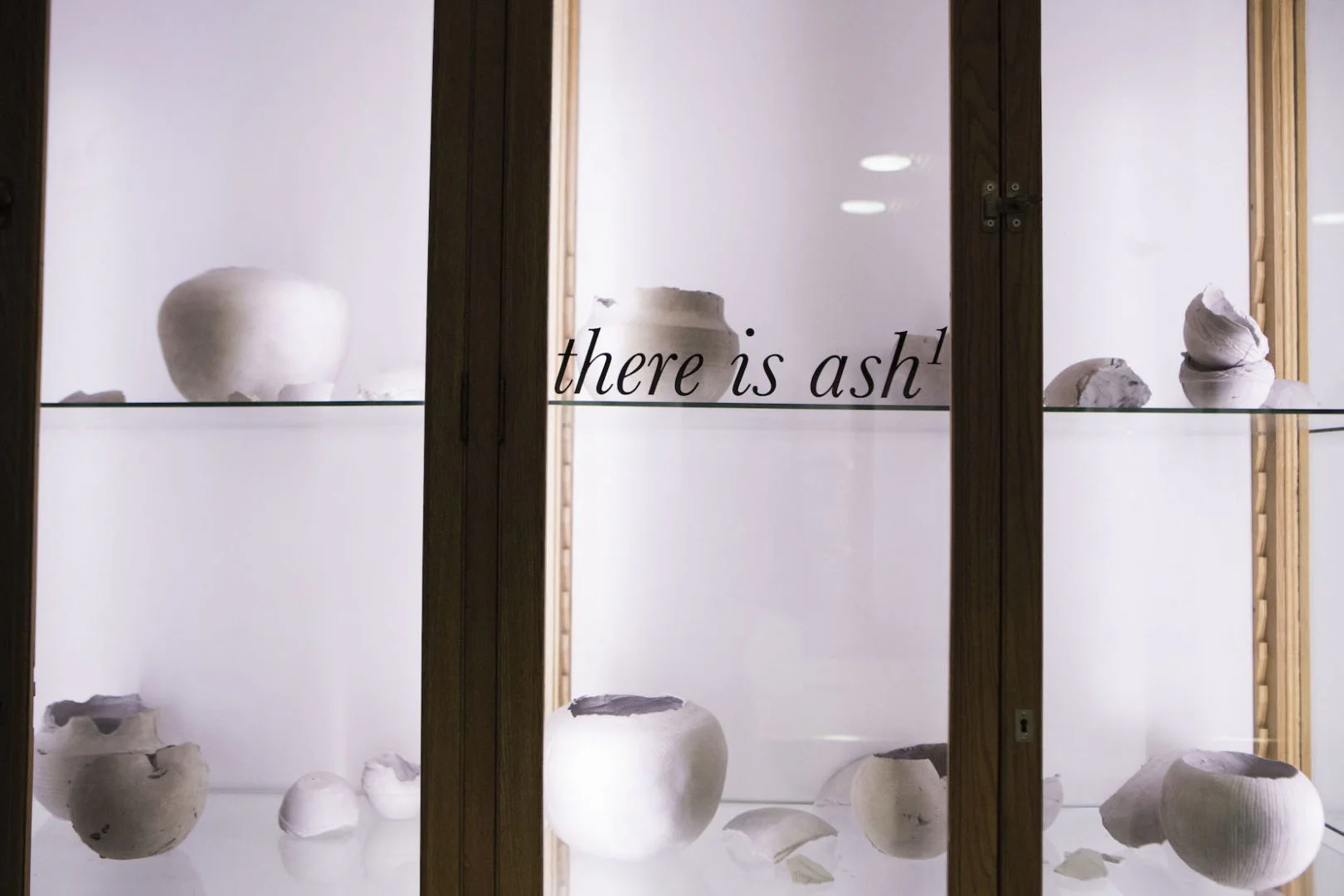 The Wits Anthropology Department reopened its Museum collection with   "If we burn there is ash". An exhibition by Talya Lubinsky with contributing artists Meghan Judge, Tshegofatso Mabaso and Thandiwe Msebenzi and performances by Lebohang Masango and Healer Oran. Wits University, Johannesburg. PICTURE LAUREN MULLIGAN