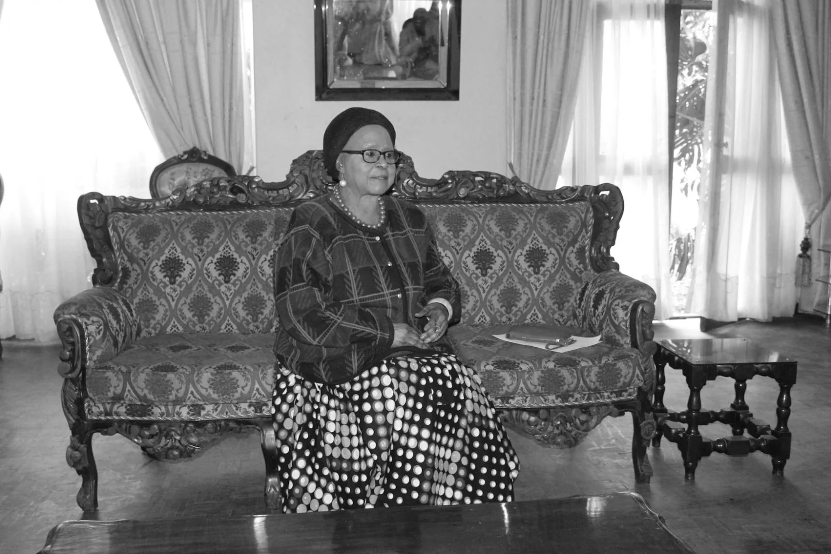GLADYS KALICHINI 6 Zambian Freedom Fighter Bessie Chibesakunda Kankasa, 2016, photo credit: Gladys Kachilini