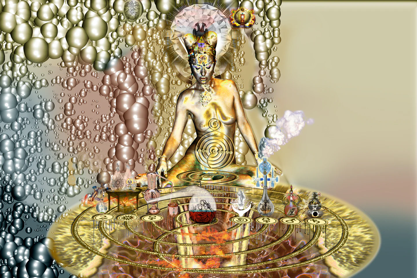 Penny Slinger, Alchemica, Dakini Oracle 