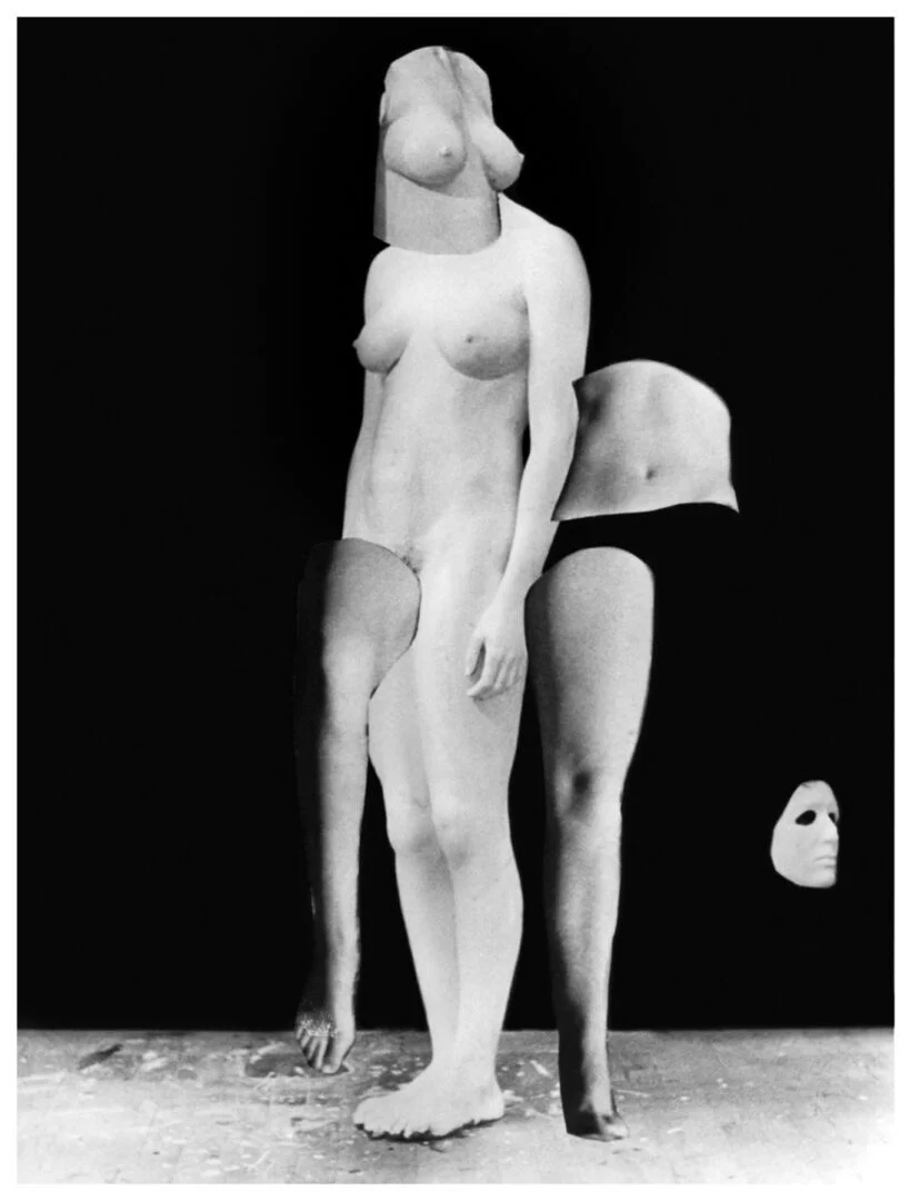 Penny Slinger, Twentieth Century Reconstruction, Photo collage, 1969
