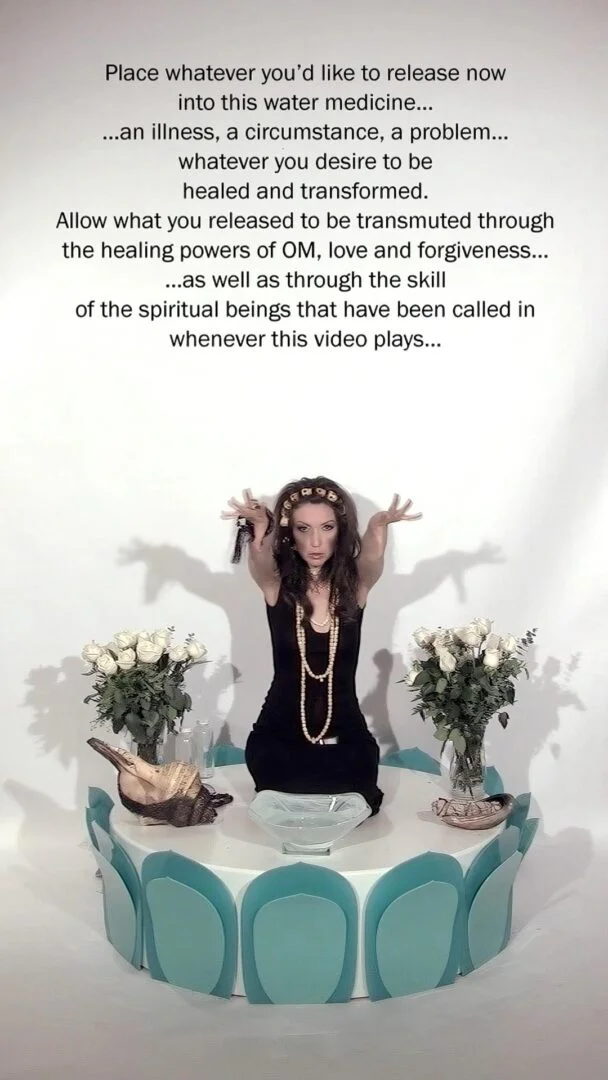MONET CLARK 2 DAKINI (Water Ritual), 2011 still from performance video/transmutation device