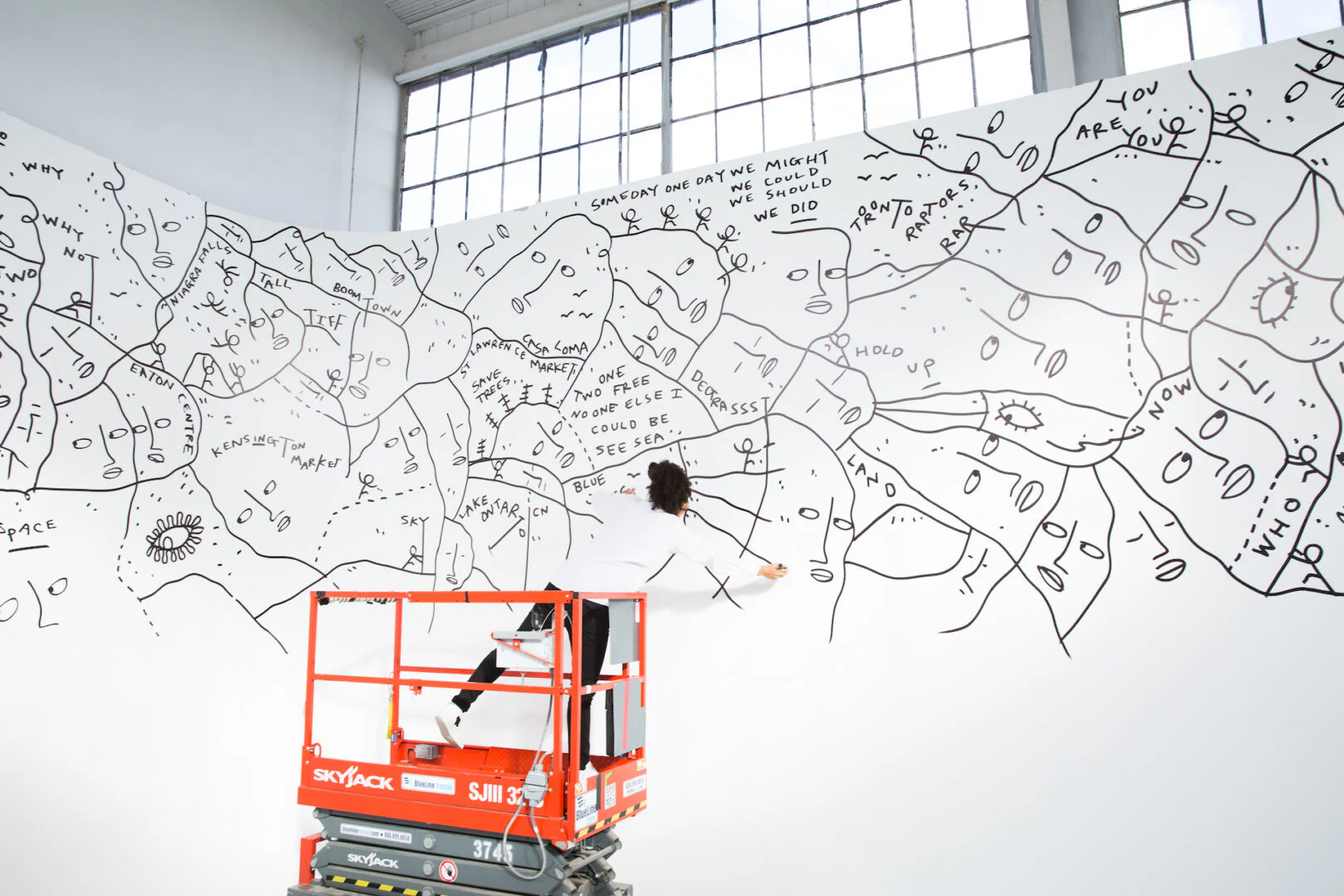 Shantell Martin, Toronto Photo By Connie Tsang