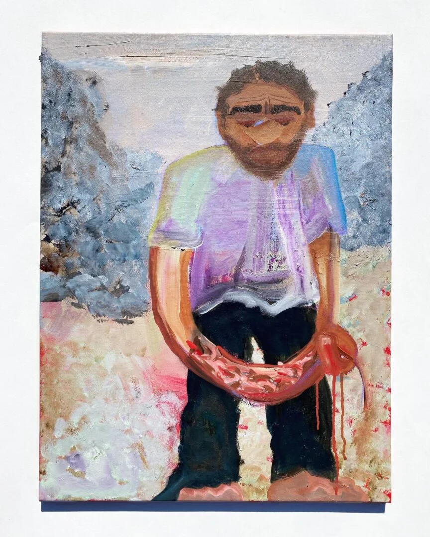 ‘The Finger Collector’ 24in x 18in oil on canvas 2024