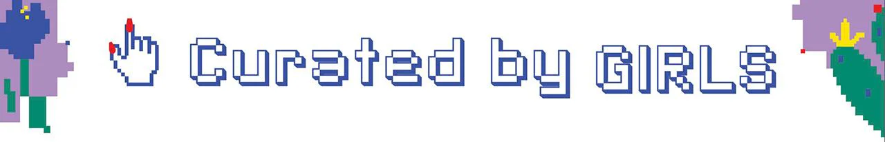 Curated by GIRLS Logo