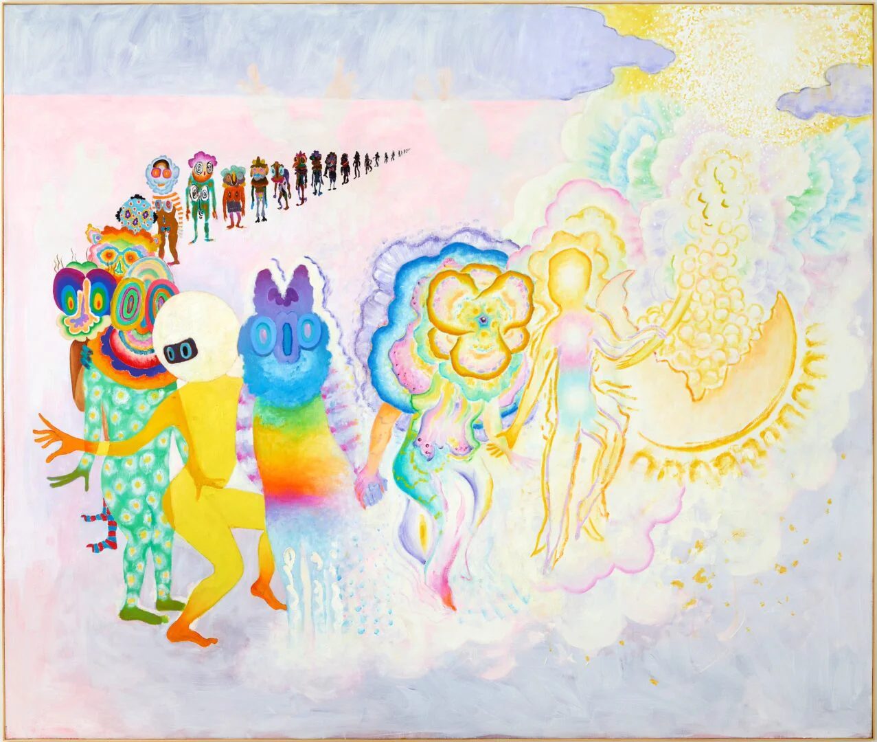 Transformation People 2015-2024, 220 x 260cm, Oil on Canvas